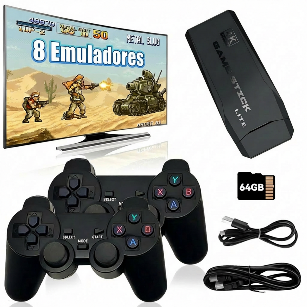 Consola Retro M8 en cualquier pantalla en 4K