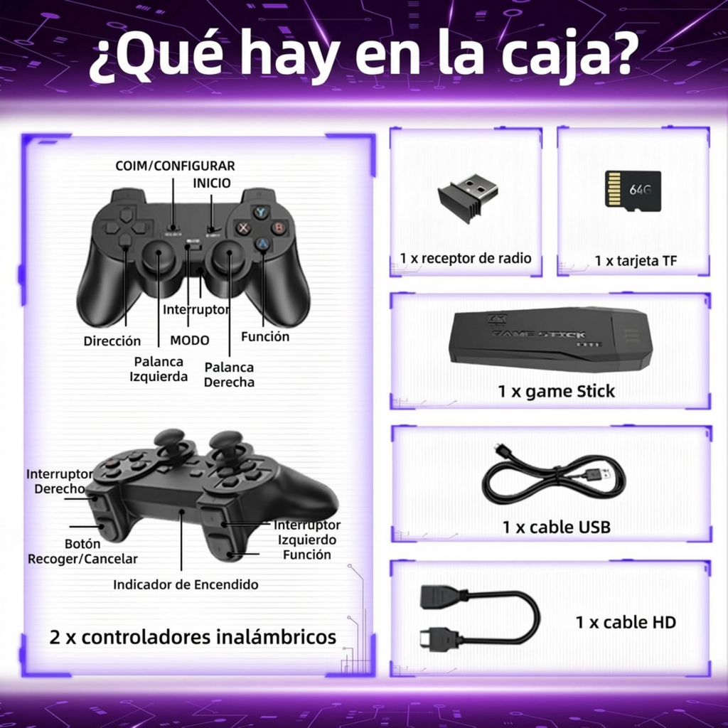 Consola Retro M8 en cualquier pantalla en 4K