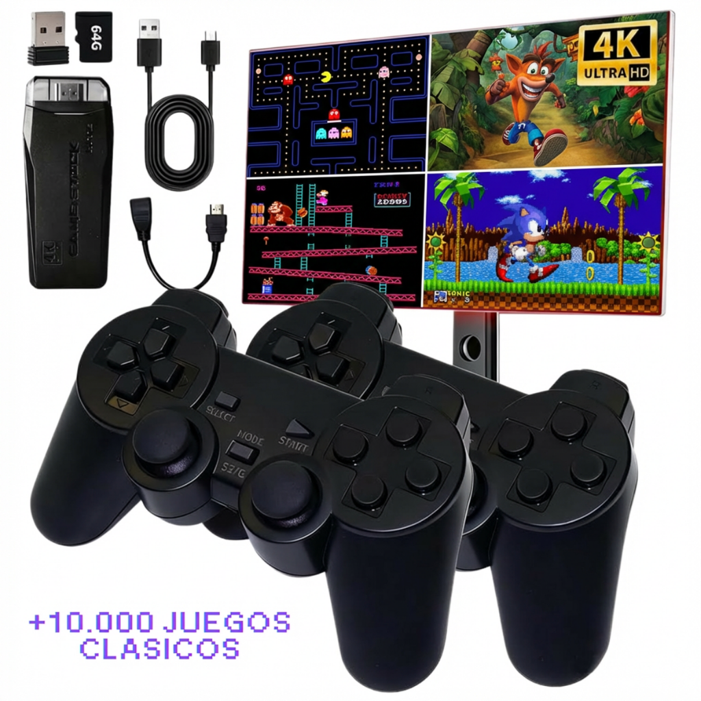 Consola Retro M8 en cualquier pantalla en 4K